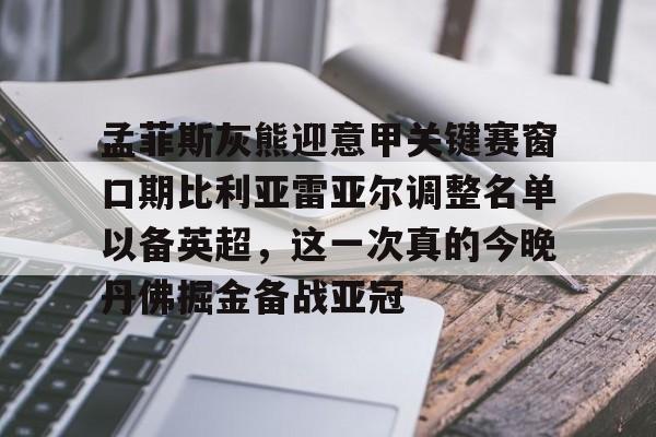 开云体育-孟菲斯灰熊迎意甲关键赛窗口期比利亚雷亚尔调整名单以备英超，这一次真的今晚丹佛掘金备战亚冠